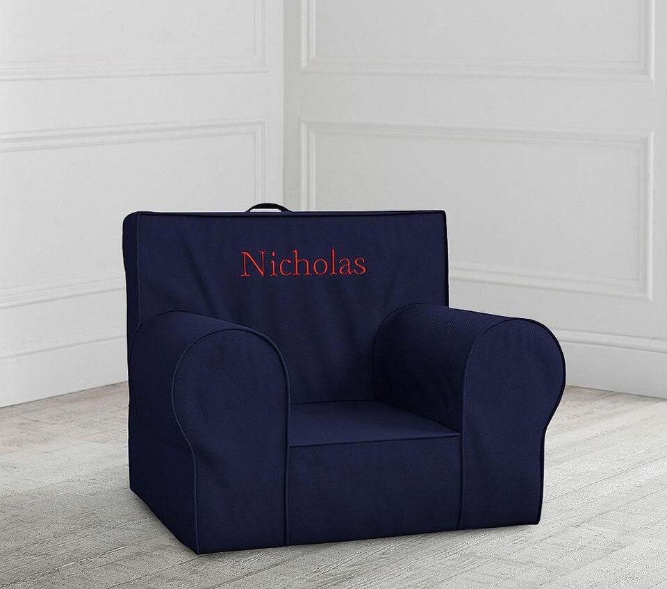 Navy Anywhere Chair Pottery Barn Kids AU